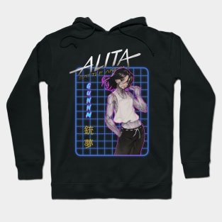 Motorball Queen - Rule the Arena with Angel Alita T-Shirt Hoodie